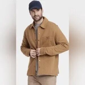Goodfellow & Co‎ Men's Camel Shirt Jacket